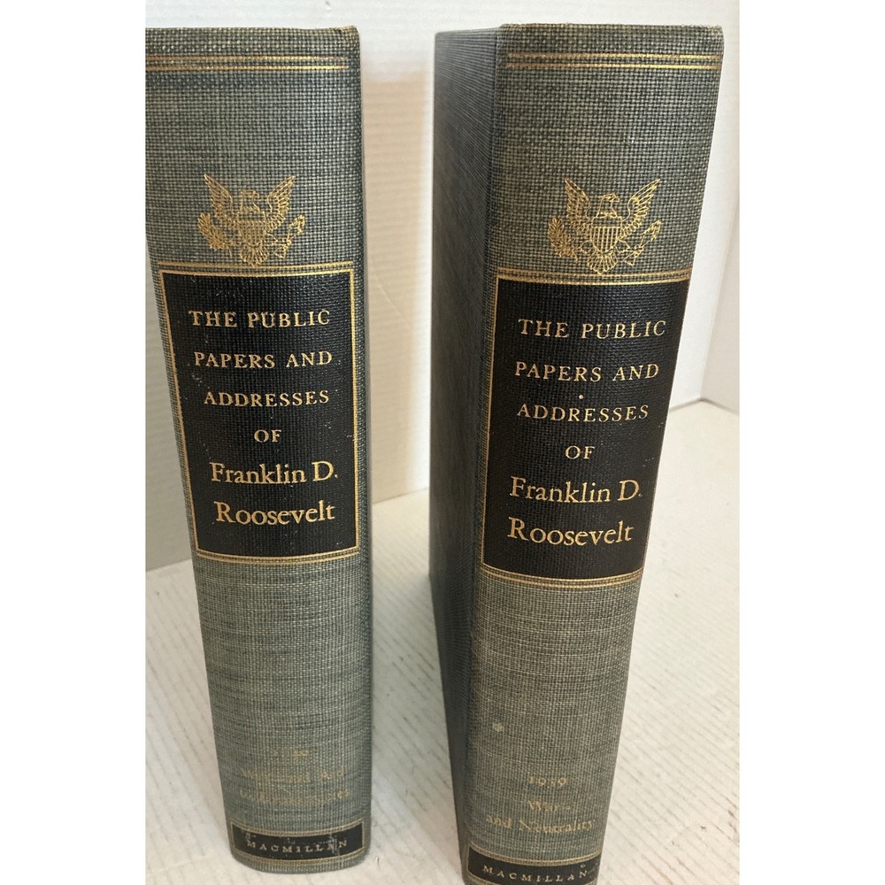 Vintage 1941 Franklin D Roosevelt Public Papers 1939 Volume War and Neutrality